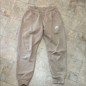 Nike club jogger- tan - neutral - size small